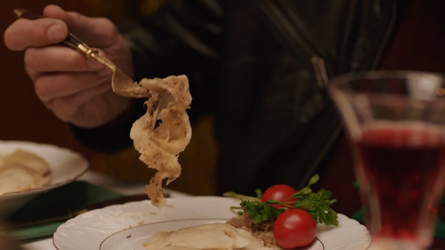 Video Reference: Food, Cuisine, Dish, Restaurant, À la carte food, Ingredient, Comfort food, Culinary art, Meal, Offal, Person