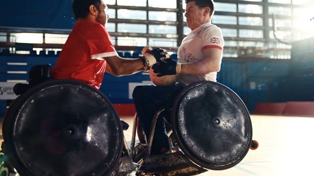 Video Reference: Wheelchair rugby, Disabled sports, Wheelchair sports, Wheelchair, Rugby, Sports, Team sport