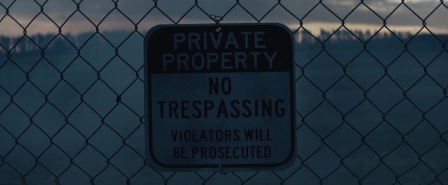 Video Reference: Text, Chain-link fencing, Wire fencing, Blue, Font, Landmark, Fence, Signage, Line, Sign