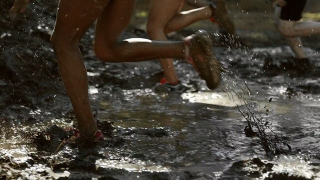 Video Reference: Water, Leg, Mud, Fun, Human leg, Puddle, Recreation, Soil, Barefoot, Thigh