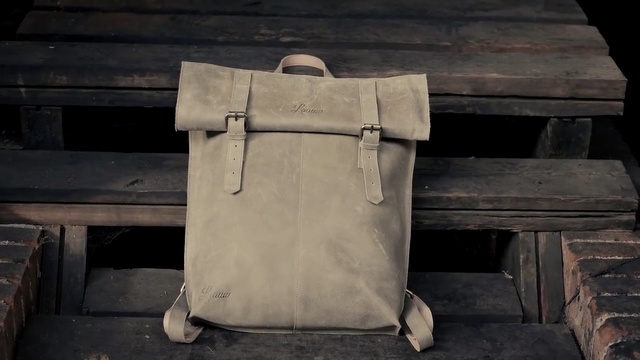 Video Reference: bag, wood, metal, angle, floor, Person