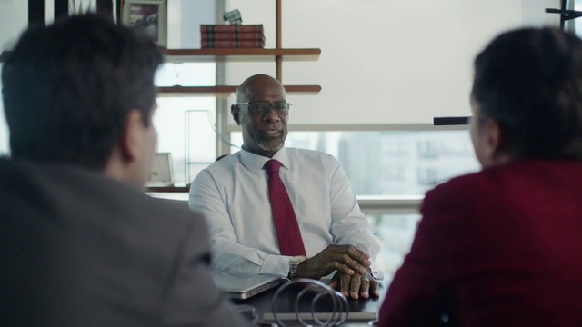 Video Reference: Conversation, Event, Adaptation, Room, White-collar worker