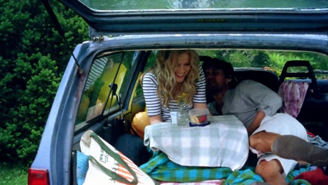 Video Reference: car, motor vehicle, vehicle, mode of transport, family car, city car, automotive exterior, product, vehicle door, subcompact car, Person