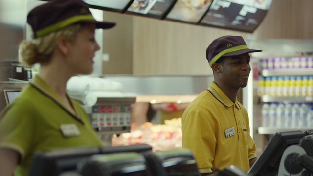 Video Reference: Job, Customer, Uniform, Security, Supermarket