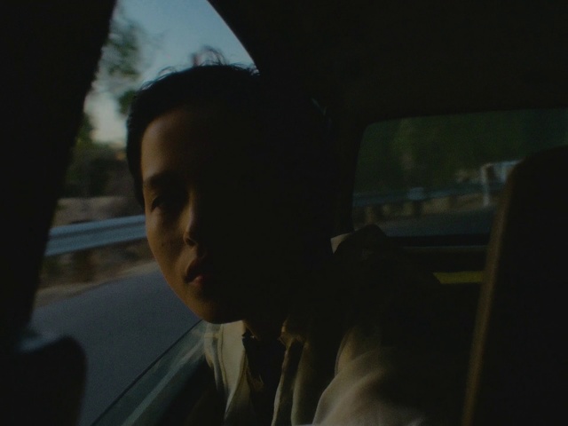 Video Reference: Driving, Windshield, Rear-view mirror, Automotive mirror, Black hair, Darkness, Photography, Automotive window part, Auto part, Tints and shades