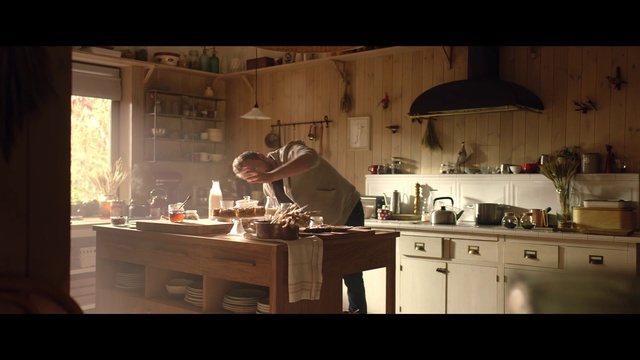 Video Reference: Kitchen, Room, Furniture, Table, Countertop, Interior design