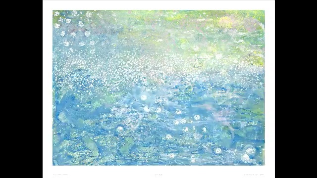 Video Reference: water, blue, green, sky, atmosphere, text, watercolor paint, water resources, aqua, painting