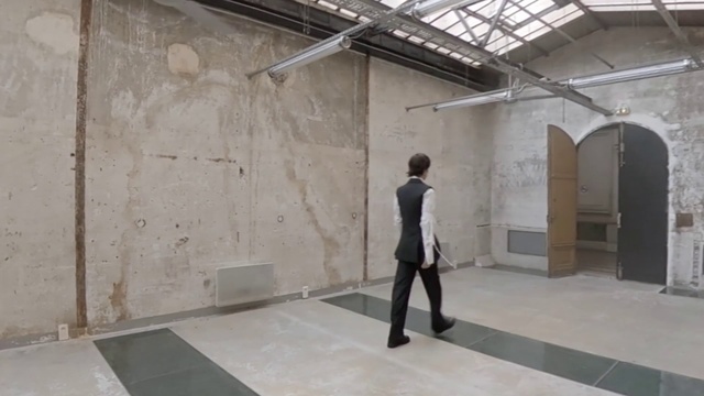 Video Reference: Floor, Wall, Snapshot, Standing, Daylighting, Room, Flooring, Ceiling, Architecture, Photography