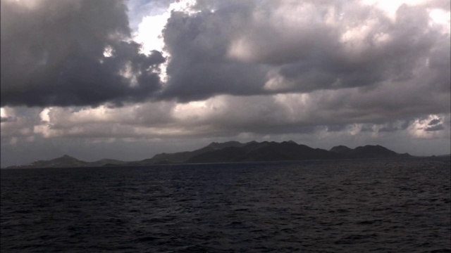 Video Reference: Sky, Cloud, Highland, Horizon, Sea, Loch, Atmospheric phenomenon, Sound, Cumulus, Ocean