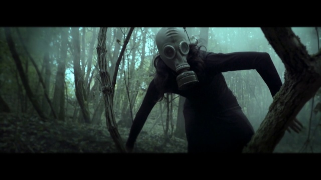 Video Reference: Personal protective equipment, Mask, Gas mask, Forest, Darkness, Tree, Digital compositing, Screenshot, Photography, Headgear