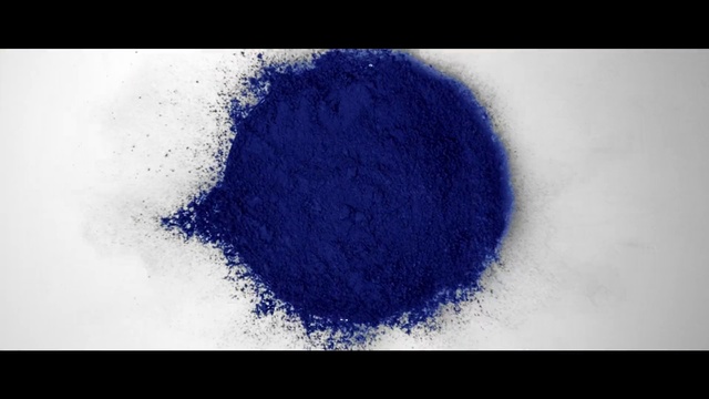 Video Reference: Cobalt blue, Blue, Electric blue, Azure, Violet, Dye, Font, Food coloring, Food additive, Circle