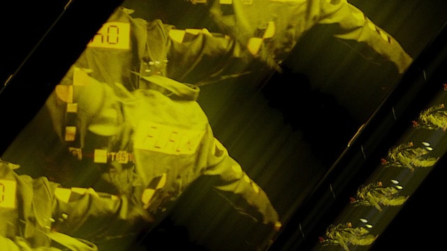 Video Reference: Yellow, Green, Night, Hazmat suit, Personal protective equipment