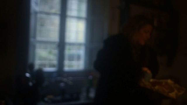 Video Reference: Black, White, Photograph, Darkness, Light, Sunlight, Snapshot, Room, Window, House, Person