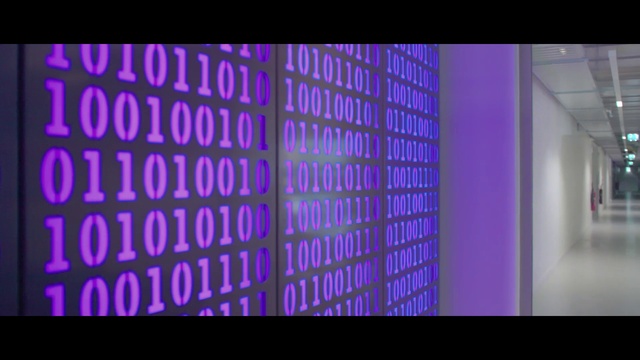 Video Reference: Violet, Purple, Magenta, Text, Pink, Wall, Font, Technology, Architecture, Symmetry