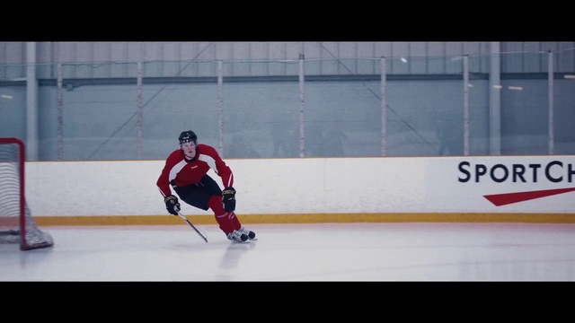 Video Reference: Player, Ice hockey position, Sports, Ice hockey, Hockey protective equipment, Defenseman, Hockey, College ice hockey, Team sport, Ice rink