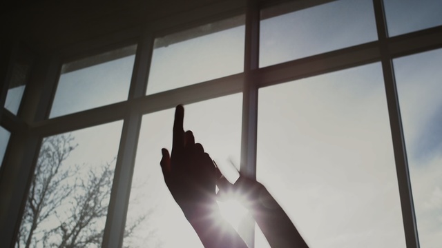 Video Reference: Light, Window, Sky, Hand, Shadow, Sunlight, Line, Tree, Architecture, Finger
