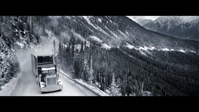 Video Reference: Mountainous landforms, Nature, Vehicle, Mode of transport, Transport, Automotive tire, Car, Mountain, Winter, Automotive design