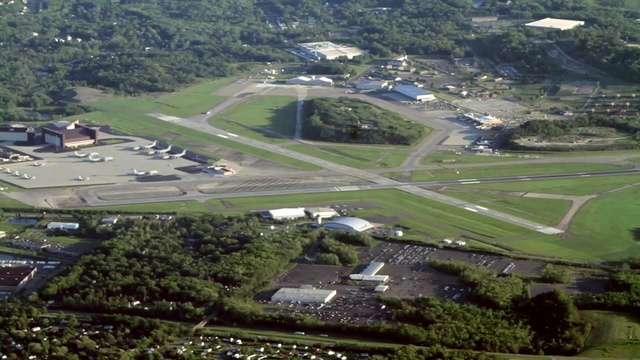 Video Reference: Aerial photography, Birds-eye view, Residential area, Suburb, Land lot, Landscape, Urban design, Road, Infrastructure, Photography