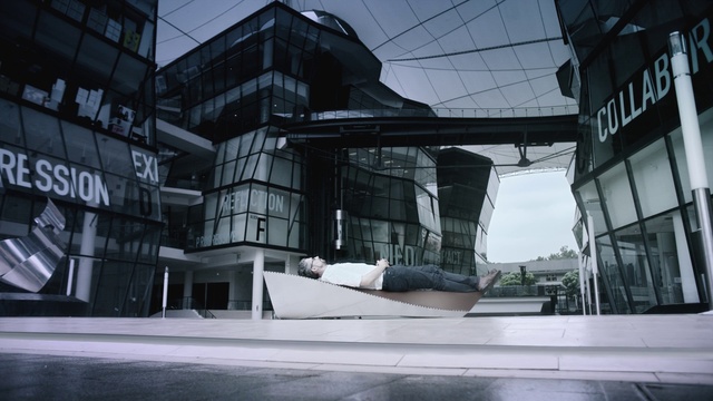 Video Reference: Architecture, Building, Black-and-white, House, City, Facade, Photography, Monochrome, Screenshot, Games