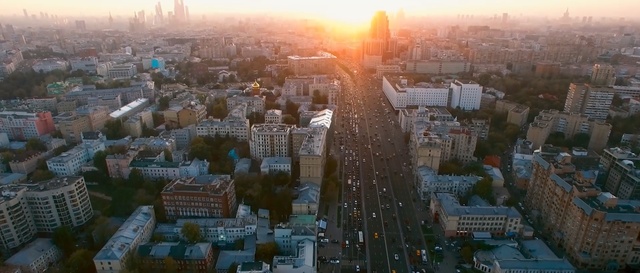 Video Reference: city, urban area, cityscape, metropolitan area, metropolis, landmark, bird's eye view, skyline, sky, aerial photography