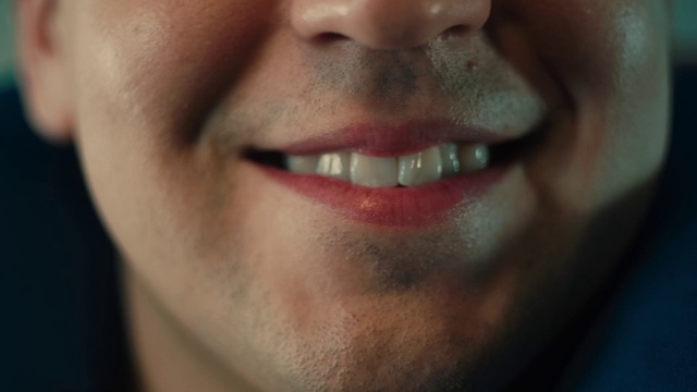 Video Reference: Lip, Tooth, Face, Nose, Chin, Cheek, Jaw, Skin, Close-up, Mouth