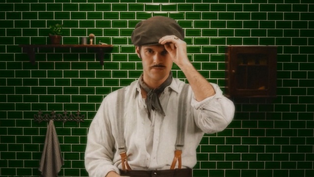 Video Reference: facial hair, human, human behavior, Person