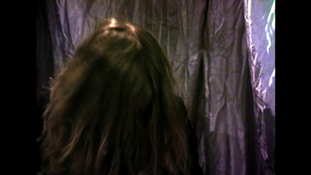 Video Reference: Hair, Darkness, Purple, Lady, Violet, Light, Hair accessory, Hairstyle, Long hair, Blond