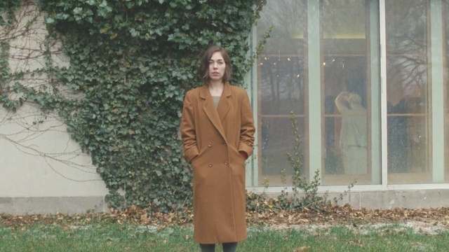 Video Reference: clothing, dress, outerwear, tree, grass, girl, Person