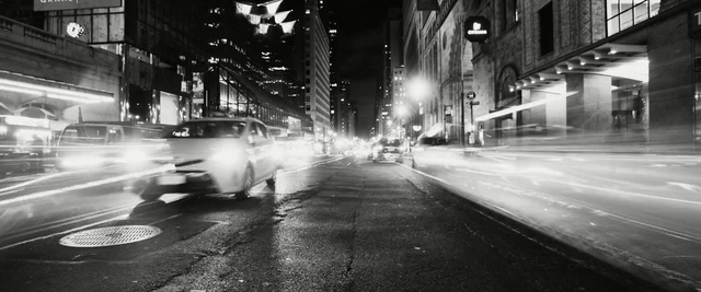 Video Reference: urban area, black, metropolitan area, lane, black and white, car, metropolis, street, road, infrastructure