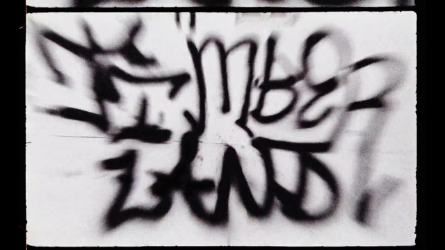 Video Reference: Art, Font, Black-and-white, Graffiti, Drawing, Calligraphy, Visual arts, Monochrome, Style