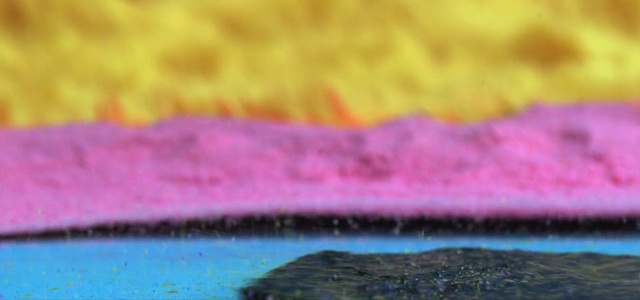 Video Reference: Pink, Violet, Magenta, Geological phenomenon, Horizon, Paint, Watercolor paint, Painting, Acrylic paint