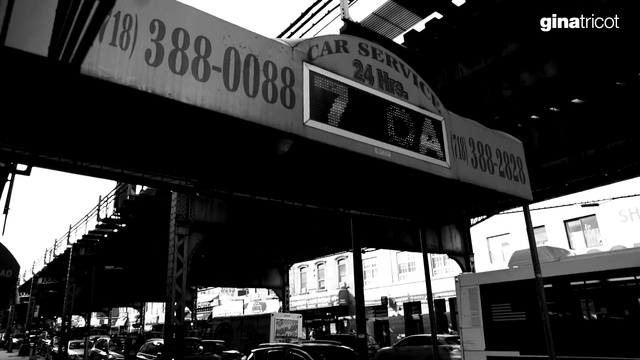 Video Reference: Transport, Monochrome, Black-and-white, Photography, Vehicle, Font, Signage, Architecture, Building, City