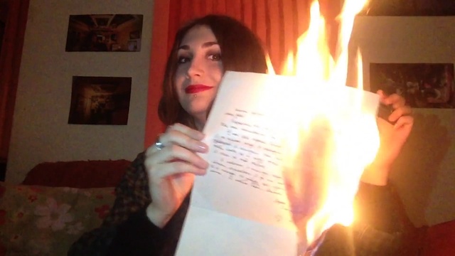 Video Reference: Fire, Picture frame, Flame, Vigil, Candle, Fun, Heat, Event, Font, Darkness