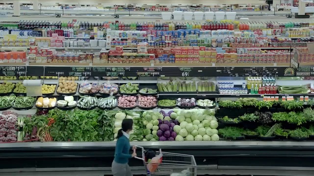 Video Reference: Supermarket, Grocery store, Whole food, Retail, Natural foods, Convenience store, Local food, Vegetable, Building, Plant