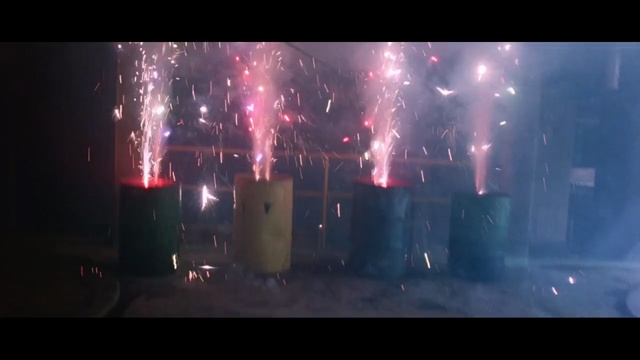 Video Reference: Fireworks, Event, New year, New year eve, Holiday, Midnight, Recreation, Darkness, Performance, Night, Person