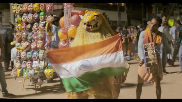Video Reference: Carnival, Festival, Public event, Event, Tradition, Fun, Temple, Costume