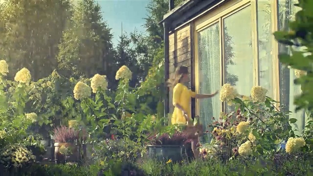 Video Reference: Garden, Botany, Plant, House, Tree, Yard, Shed, Flower, Garden buildings, Landscape