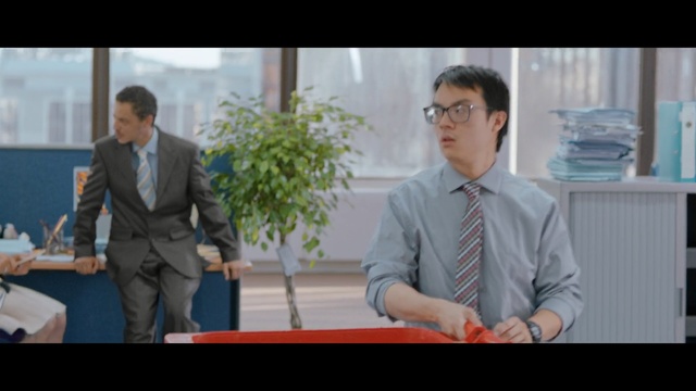 Video Reference: White-collar worker, Conversation, Snapshot, Businessperson, Suit, Human, Interaction, Gentleman, Job, Sitting, Person