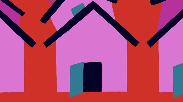 Video Reference: Pink, Magenta, Line, Violet, Graphic design, Font, Design, Pattern, Graphics, Illustration, Clock, Object, Thing, Sign, Text, Abstract, Cartoon, Graphic, Art, Drawing, Geometric, Geometry, Child art, Shape, Minimalist