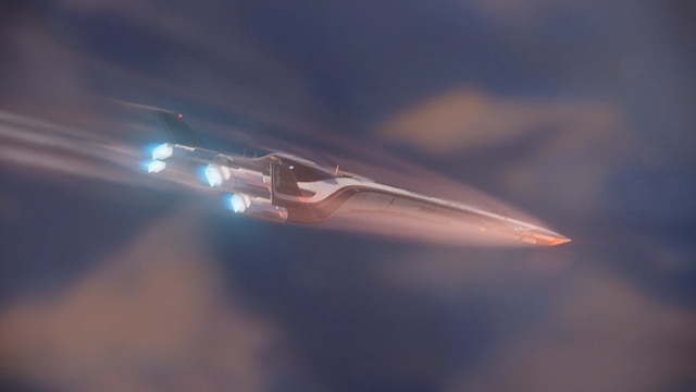 Video Reference: Sky, Atmosphere, Space, Vehicle, Wing