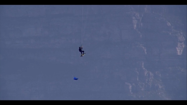 Video Reference: Extreme sport, Atmosphere, Sky, Parachuting, Parachute, Air sports, Recreation, Adventure, Geological phenomenon, Bungee jumping