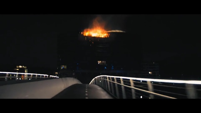 Video Reference: Road, Freeway, Fire, Night, Mode of transport, Highway, Infrastructure, Atmosphere, Sky, Heat