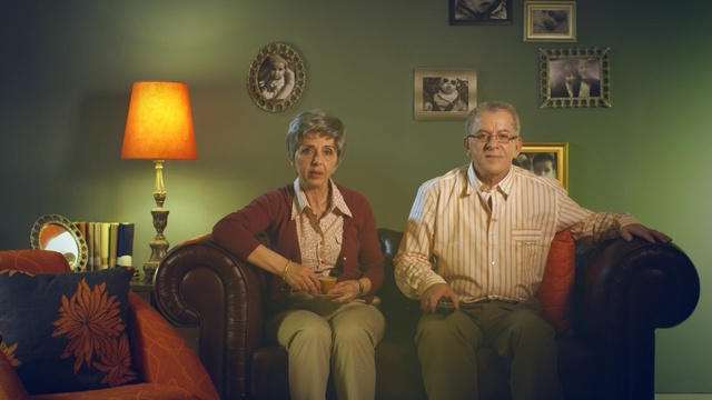Video Reference: woman, man, old man, old people, home, Person