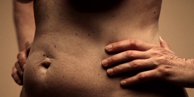 Video Reference: Skin, Abdomen, Stomach, Chest, Trunk, Muscle, Close-up, Joint, Organ, Neck