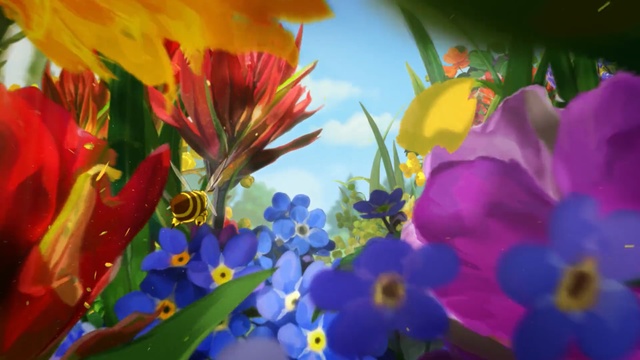 Video Reference: Flower, Petal, Blue, Plant, Majorelle blue, Spring, Wildflower, Flowering plant, Acrylic paint, Still life