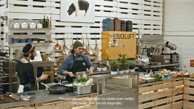 Video Reference: Cooking, Room, Food, Building, Cook, Kitchen, Local food, Houseplant, Service, Person