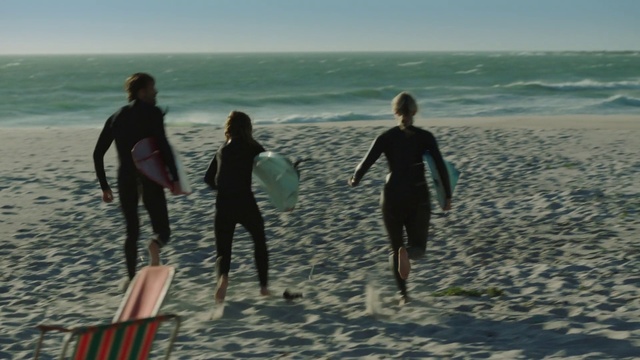 Video Reference: Beach, Fun, Ocean, Sea, Water, Vacation, Wetsuit, Personal protective equipment, Summer, Coast