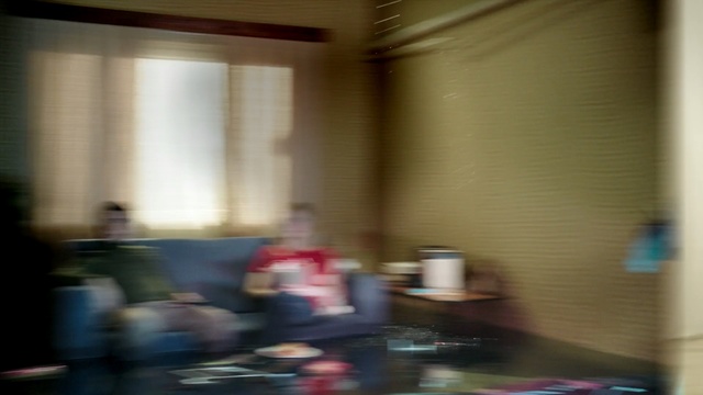 Video Reference: room, interior design, window, house, girl, table, flooring, hall, fun