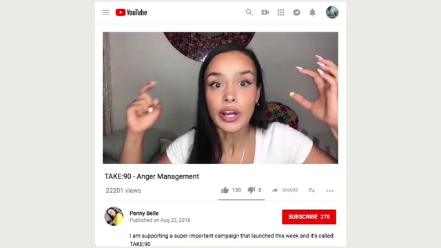 Video Reference: Face, Skin, Eyebrow, Nose, Text, Beauty, Website, Cheek, Photography, Selfie