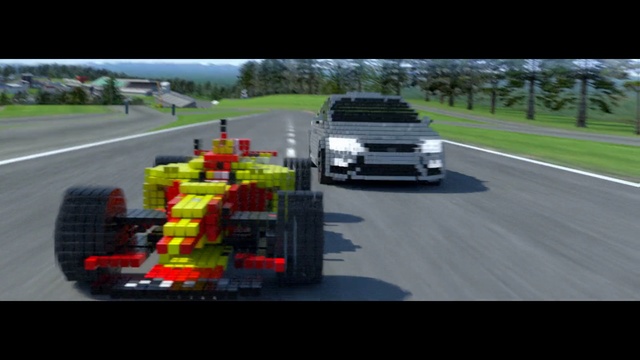 Video Reference: Land vehicle, Vehicle, Car, Automotive tire, Motor vehicle, Tire, Motorsport, Automotive design, Race track, Racing
